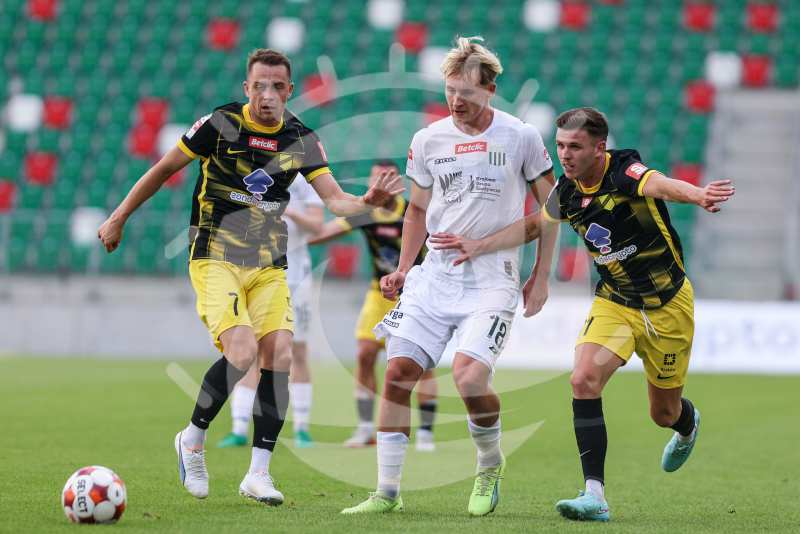 Sport: Puchar Polski. Wieczysta Krakow - Olimpia Grudziadz. - Agencja Fotograficzna